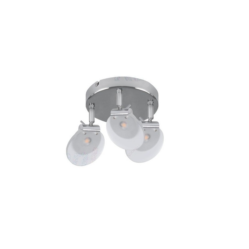 Faretto LED da parete/soffitto 3000K 3x6W 3x320lm Kanluk