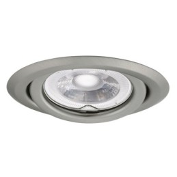 Faretto da incasso cromato GU10 GX5.3 orientabile