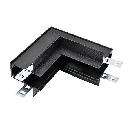 Angolo verticale ad incasso per binario magnetico