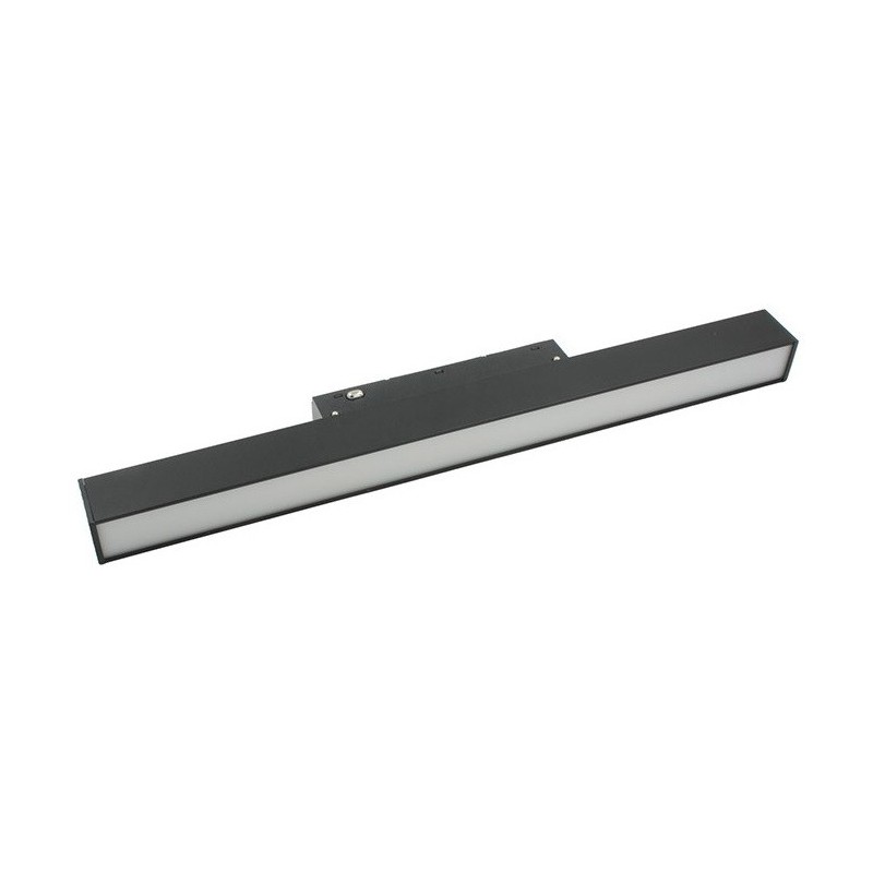 Faretto LED magnetico per illuminazione da binario 10W  800Lm 3000K luce calda