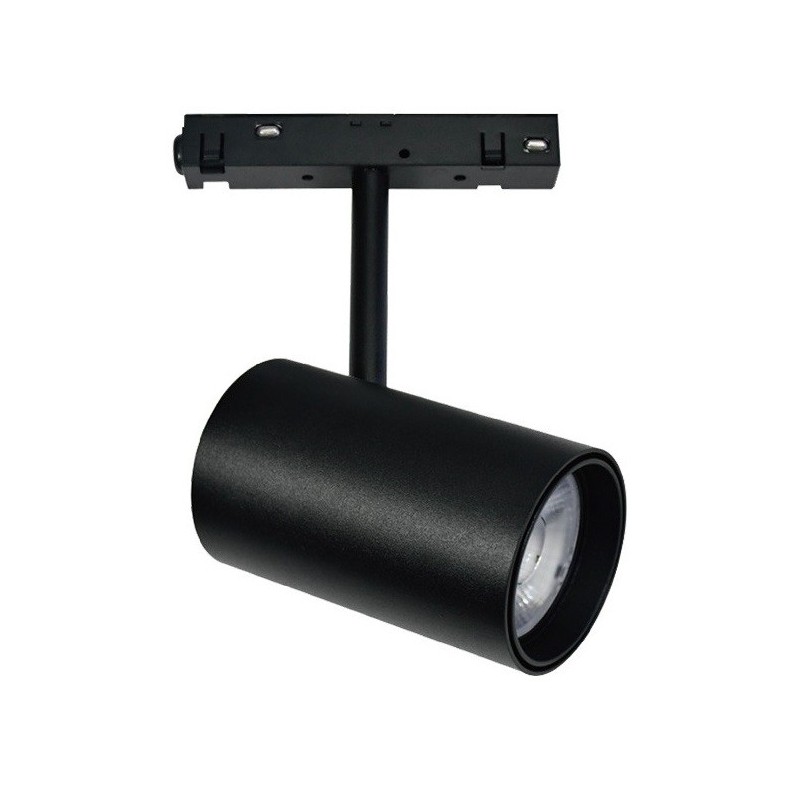 Faretto LED magnetico per illuminazione da binario 12W  960Lm 3000K luce calda