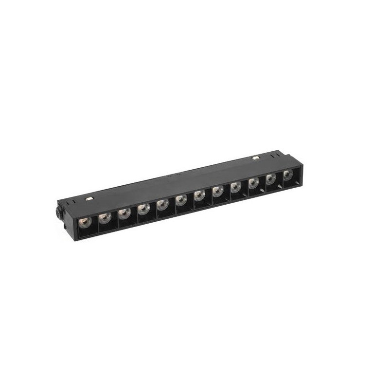Faretto LED magnetico per illuminazione da binario 18W 1440Lm 3000K luce calda