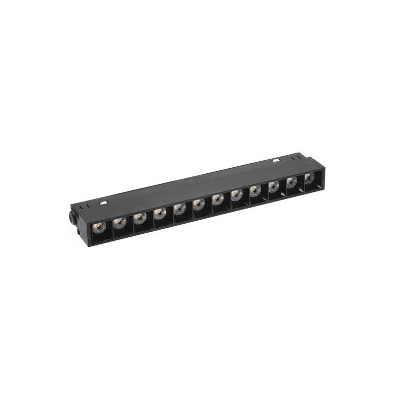 Faretto LED magnetico per illuminazione da binario 12W 984Lm 4000K luce naturale
