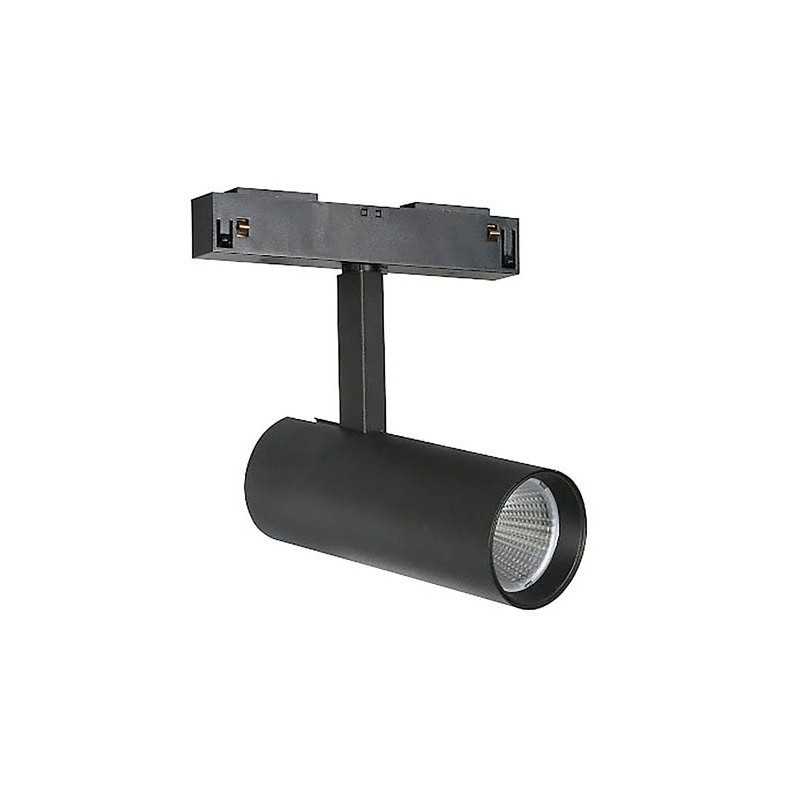 Faretto LED magnetico per illuminazione da binario 20W 1640Lm 4000K luce naturale