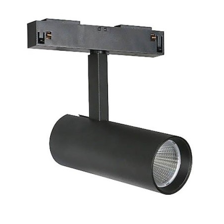 Faretto LED magnetico per illuminazione da binario 12W 960Lm 3000K luce calda