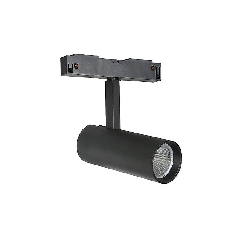 Faretto LED magnetico per illuminazione da binario 12W 984Lm 4000K luce naturale