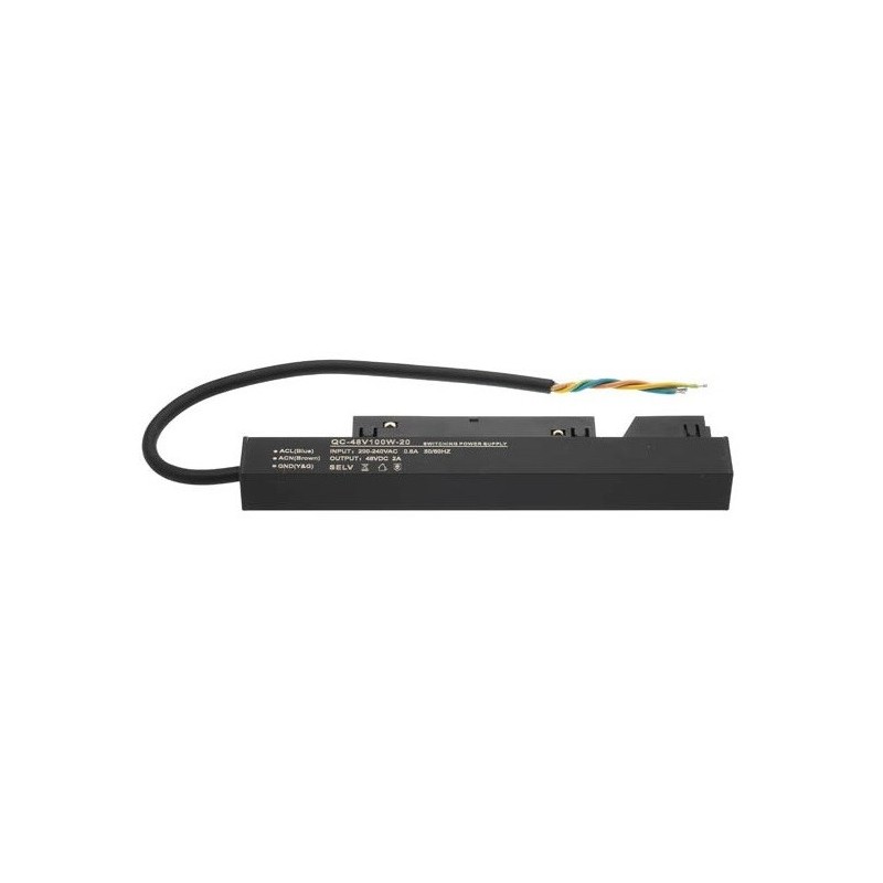 Alimentatore per binari magnetici 48V 100W IP20