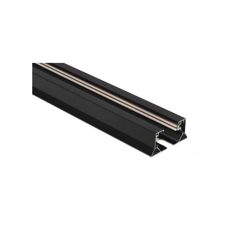 Binario monofase LED 1m nero Vito