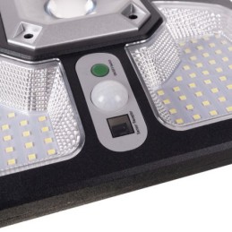 Lampada LED solare 8W con telecomando