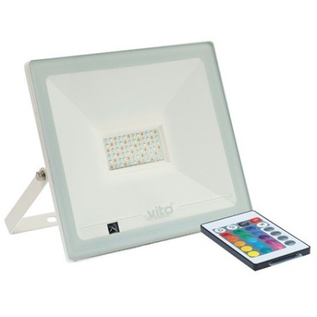 Faretto LED RGB+W dimmerabile 50W 2500Lm