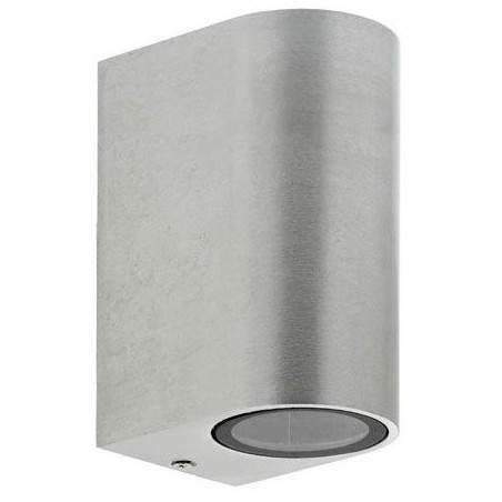 Lampada applique da esterno 2xGU10 98x145x67mm IP44 grigio