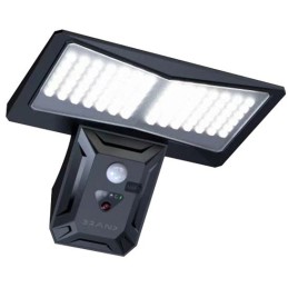 Lampada solare per esterni 4W 550Lm 6400K IP44 con sensore PIR e crepuscolare
