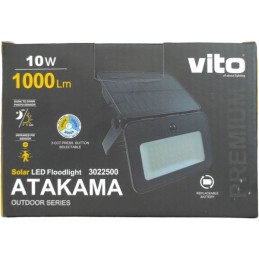 Lampada solare da esterno 10W 1000lm 3.7V 2200mAh