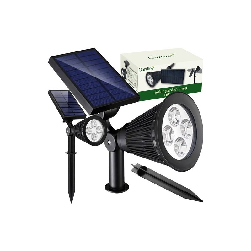 Lampada solare per esterni 2W 120lm