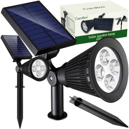 Lampada solare per esterni 2W 120lm