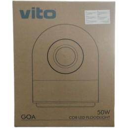 Faro LED COB da esterno 50W luce fredda 6000K IP65 220V