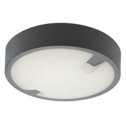 Plafoniera LED per esterni 18W 1314Lm 4000K bianco naturale IP65 Φ220x65mm