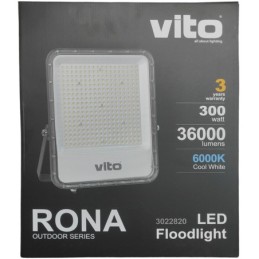 Faro LED 300W 36000Lm 6000K bianco freddo IP65