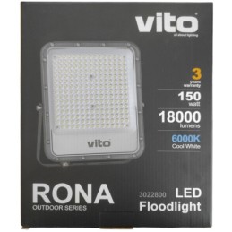Faro LED 150W 18000Lm 6000K bianco freddo IP65