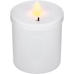 Lumino rosso a LED bianco caldo 2xAA IP44