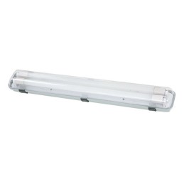 Plafoniera per tubo LED 2x60cm IP65