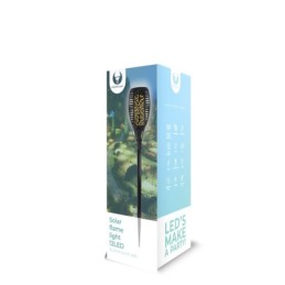 Luce solare a fiamma da giardino 12LED 300mAh Ni-Mh IP65