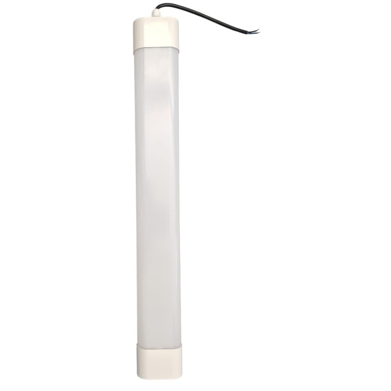 Plafoniera LED lineare impermeabile 24W luce fredda 6500k 2400lm IP67