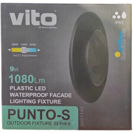 Lampada applique LED da parete 9W 1080lm 24*5CM IP65 3xCCT