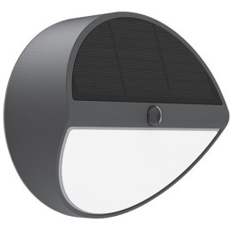 Lampada solare applique LED da parete 5W 500lm 4000k luce naturale