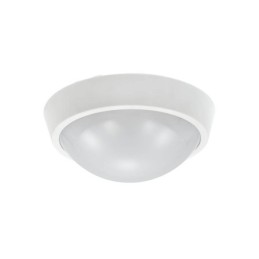 Plafoniera LED esterna 1700lm 25W 4000K luce naturale IP65 bianca