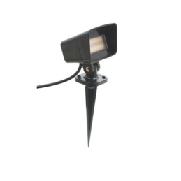 Paletto LED da giardino 5W 4000K luce naturale IP65 nero