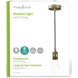 Lampadario da soffitto E27 color ottone 1,50 m