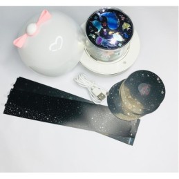 Lampada da notte con proiettore vari temi WH-E01