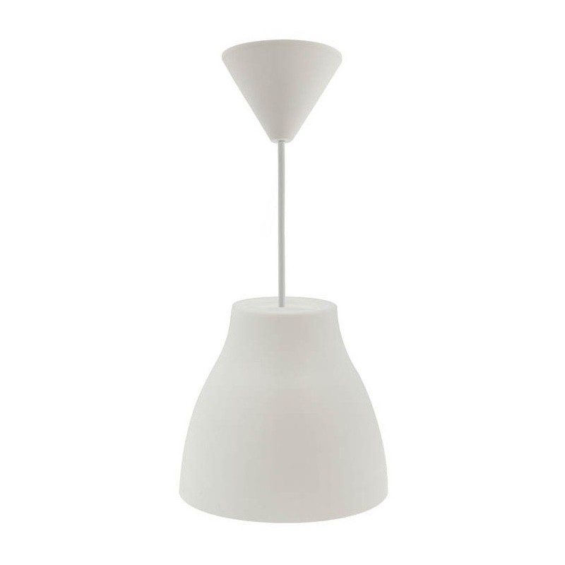 Lampadario da soffitto pendente E27 Φ205x180x650mm bianco