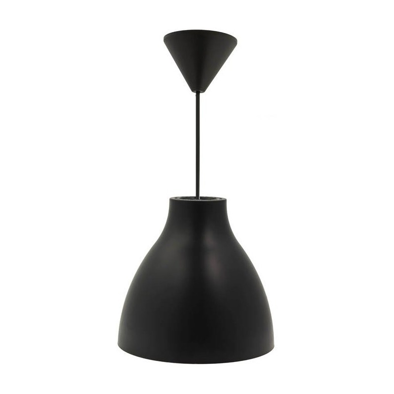 Lampadario da soffitto pendente E27 Φ205x180x650mm nero