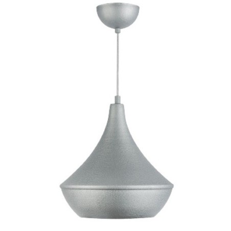 Lampadario da soffitto pendente E27 Φ205x180x650mm color argento