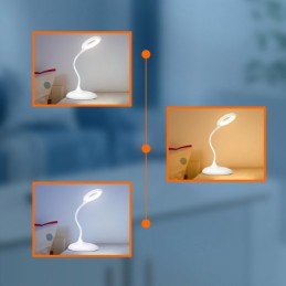 Lampada LED touch da tavolo 5W luce calda/naturale/fredda KSC-1504