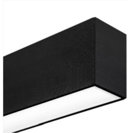 Plafoniera led lineare da soffitto 24W luce bianca