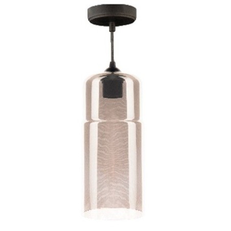 Lampadario in Vetro Fumè E27 130x285mm