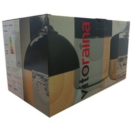 Lampadario in Vetro Fumè E27 130x285mm