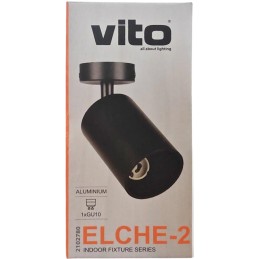 Faretto da soffitto orientabile GU10 nero