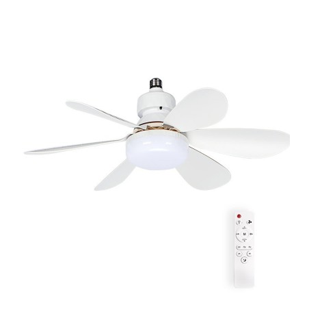 Ventilatore da soffitto con luce LED e telecomando 15W 1275lm 3xCCT