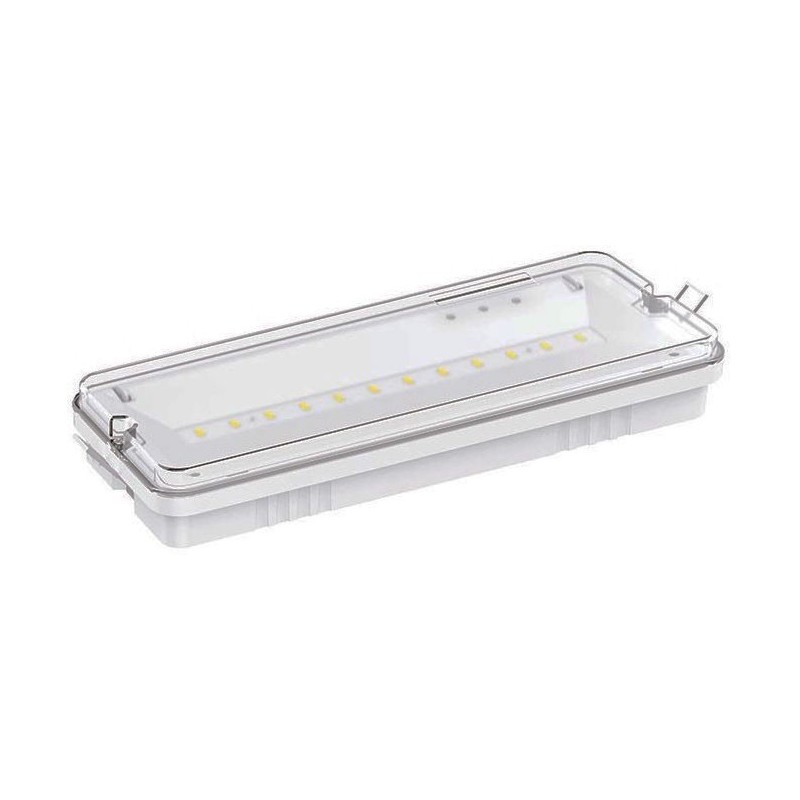 Lampada LED d'emergenza 2W 6500K luce fredda