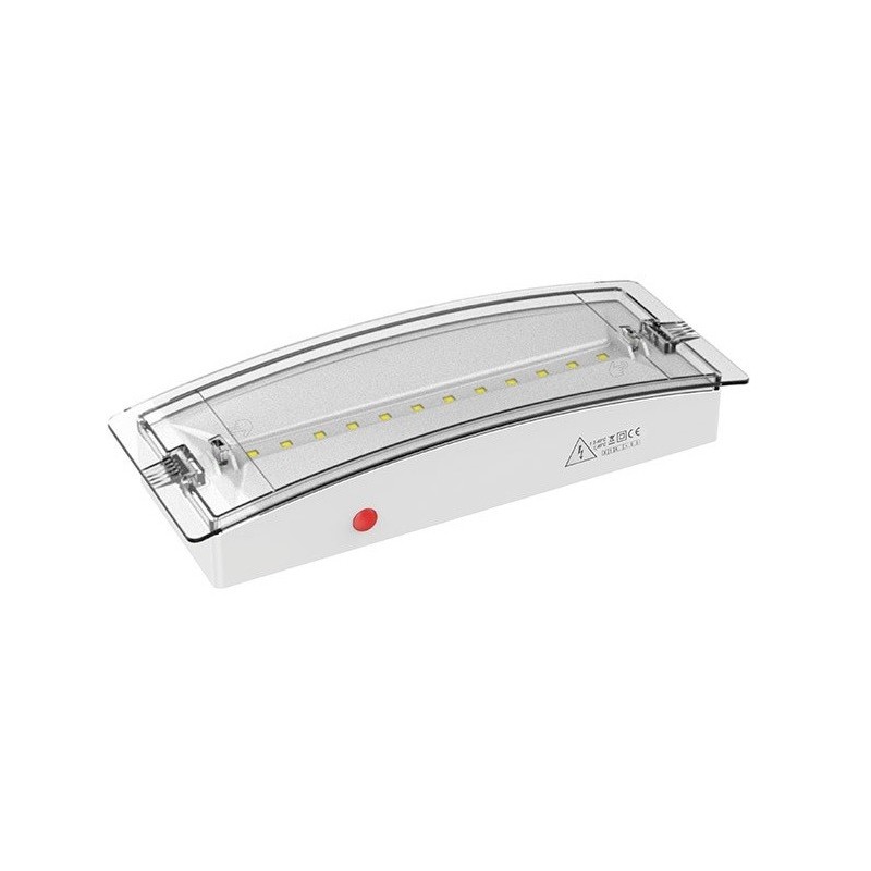 Lampada LED d'emergenza 3W 6500K luce fredda