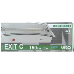 Lampada LED d'emergenza 3W 6500K luce fredda
