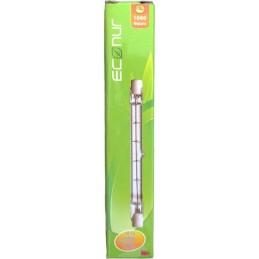 Lampadina alogena R7S 500W 118MM 2800K luce calda