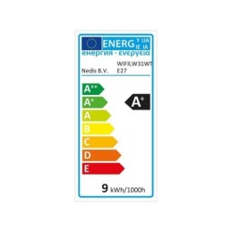 Lampadina LED Smart Wi-Fi 9W Bianco caldo 2700K E27 800 lumen confezione da 3 pezzi