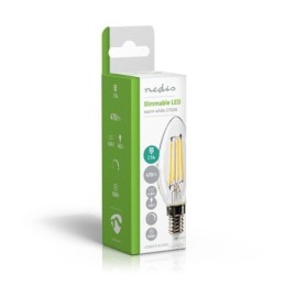 Lampada LED retrò regolabile a filamento E14 | Candela | 4.8 W | 470 lm