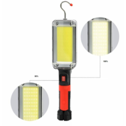 Lampada COB LED da lavoro ricaricabile 700lm 20W 5000K 60LED