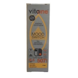 Lampadina LED E14 6.5W 507Lm 2700k luce calda  dimmerabile